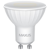 Світлодіодна лампа Maxus MR16 5W 4100K 220V GU10