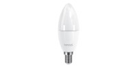 Лампа світлодіодна Maxus C37 CL-F (6W, 4100K, 220V, E14)