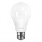Лампа світлодіодна Global A60 (12W, 3000K, 220V, E27) AL