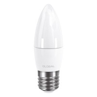 Лампа світлодіодна Global C37 CL-F (5W, 4100K, 220V, E27) AP