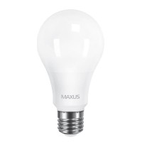 Лампа світлодіодна Maxus A65 (12W, 3000K, 220V, E27)