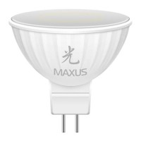 Лампа світлодіодна Maxus MR16 (4W, 4100K, 220V, GU 5.3) AP