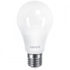 Лампа світлодіодна Maxus A60 (8W, 4100K, 220V, E27)