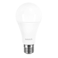 Лампа світлодіодна Maxus A65 (12W, 4100K, 220V, E27)