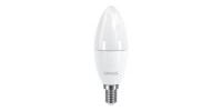 Лампа світлодіодна Maxus C37 CL-F (6W, 3000K, 220V, E14)