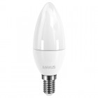 Лампа світлодіодна Maxus C37 CL-F (4W, 4100K, 220V, E14)