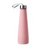 Термопляшка Summit B&Co Conical Bottle Flask Rubberized 450 мл Blush Pink