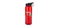 Пляшка для води Summit Water Bottle Tritan з соломинкою та карабіном 700 мл Червона