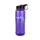 Пляшка для води Summit Water Bottle Tritan з соломинкою та карабіном 700 мл Фіолетова