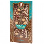 Шоколад молочний Shoud'e Melody Рапсодія (фундук, цукати, розмарин, родзинки, 100г)