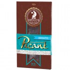 Шоколад чорний Shoud'e Picant (морська сіль, 70% какао, 100г)