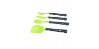 Набір столових приладів з лопаткою Summit 4PC Cutlery&Spatula Set Lime (4 предмети)