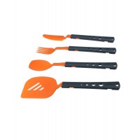 Набір столових приладів з лопаткою Summit 4PC Cutlery&Spatula Set Orange (4 предмети)