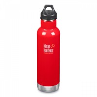 Термопляшка Klean Kanteen Classic Vacuum 592 мл Mineral Red