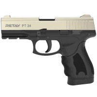 Пістолет сигнальний, стартовий Retay Taurus PT24 (9мм, 15 зарядів), сатин