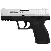 Пістолет сигнальний, стартовий Retay XR (9мм, 14 зарядів), хром