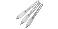 Набір ножів кидальних Skif TK-3A 3 шт. (довжина: 195мм, лезо: 100мм), сріблясті, піхви нейлон