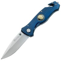 Ніж складаний Boker Magnum Law Enforcement (довжина: 205мм, лезо: 85мм), блакитний