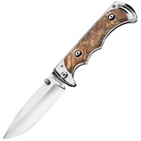 Ніж складаний Boker Magnum Prestige Hunter (довжина: 223мм, лезо: 97мм), дерев'яна накладка