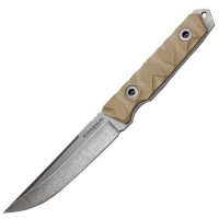 Ніж фіксований Boker Magnum Sierra Delta Drop (довжина: 250мм, лезо: 130мм), бежевий, ножні пластик