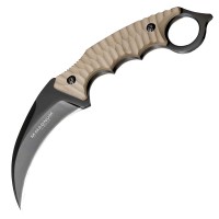 Ніж фіксований Boker Magnum Spike Karambit (довжина: 210мм, лезо: 102мм), бежевий