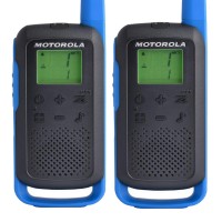 Рація Motorola Talkabout T62 TWIN PACK & CHGR (0,5W, PMR446, 446MHz, до 8км, 16 кан., АКБ), 2шт, синя