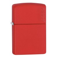 Запальничка Zippo Red Matte with Logo, 233ZL