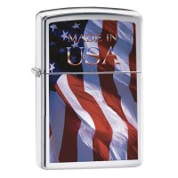 Запальничка Zippo Made In Usa FLAG, 24797