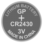 Батарейка дискова літієва CR2430 GP 3V