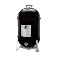 Коптильня двоярусна з термометром для гір. копчення Weber Smokey Mountain Cooker (500x500x1060мм)