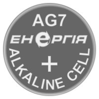 Батарейка лужна, Alkaline AG7 (LR57, 195, 927) Енергія 1.55V
