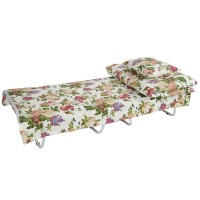 Ліжко складне на ламелях Vitan Квіти польові (1900x820x370мм), квіти, комплект