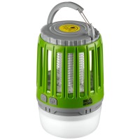 2 в 1 - Ліхтар кемпінговий + Знищувач комах SKIF Outdoor Green Basket (LED, 135 люмен, 4 режими, USB)