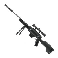 Гвинтівка пневматична з оптичним прицілом Norica Black OPS Sniper (4x32, 4.5мм)