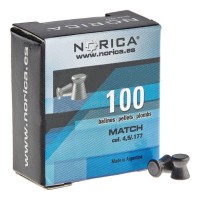 Кулі для пневматики Norica Match (4.5мм, 0,48г, 100шт)