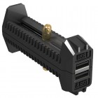 2 в 1 - Зарядний пристрій + Power Bank Nitecore F2 (4.2V/5V, 2х1000mA, USB)