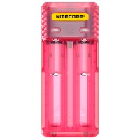 Зарядний пристрій Nitecore Q2 (2 канали), рожевий