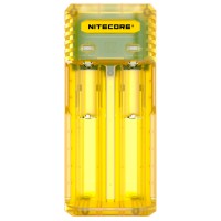 Зарядний пристрій Nitecore Q2 (2 канали), жовтий