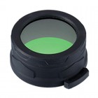 Дифузор фільтр для ліхтарів Nitecore NFG70 (70mm), зелений