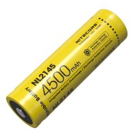 Акумулятор літієвий Li-Ion 21700 Nitecore NL2145 3.6V (4500mAh), захищений