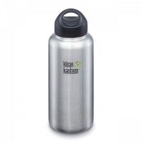 Пляшка для води Klean Kanteen Wide 1.182 л Brushed Stainless