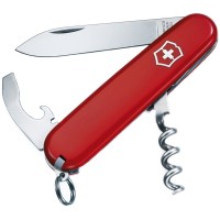 Ніж складаний, мультитул Victorinox Waiter (84мм, 9 функцій), червоний 0.3303