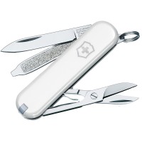 Ніж складаний, мультитул Victorinox Classic SD (58мм, 7 функцій), білий 0.6223.7