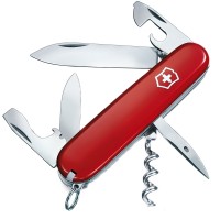 Ніж складаний, мультитул Victorinox Spartan (91мм, 12 функцій), червоний 1.3603