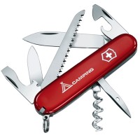 Ніж складаний, мультитул Victorinox Camper (91мм, 13 функцій), червоний 1.3613.71