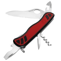 Ніж складаний, мультитул Victorinox Nomad One Hand (111мм, 11 функцій), червоний 0.8351.MWC