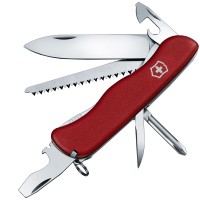 Ніж складаний, мультитул Victorinox Trailmaster (111мм, 12 функцій), червоний 0.8463