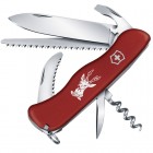 Ніж складаний, мультитул Victorinox Hunter (111мм, 12 функцій), червоний 0.8573