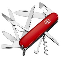 Ніж складаний, мультитул Victorinox Huntsman (91мм, 18 функцій), червоний 1.3715