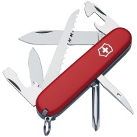 Ніж складаний, мультитул Victorinox Hiker (91мм, 12 функцій), червоний 1.4613